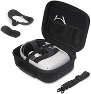 📦 oculus quest 2 case jsver: ultimate protection and organization for quest 2 vr headset and accessories logo