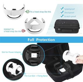 img 2 attached to 📦 Oculus Quest 2 Case JSVER: Ultimate Protection and Organization for Quest 2 VR Headset and Accessories