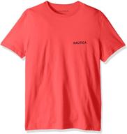 👕 brighten up your wardrobe with nautica's short sleeve t-shirt! logo