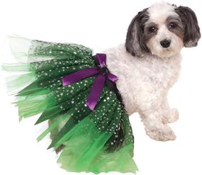 img 3 attached to 🧙 Stylish Witch Pet Tutu with Stars - Medium/Large Size by Rubie's