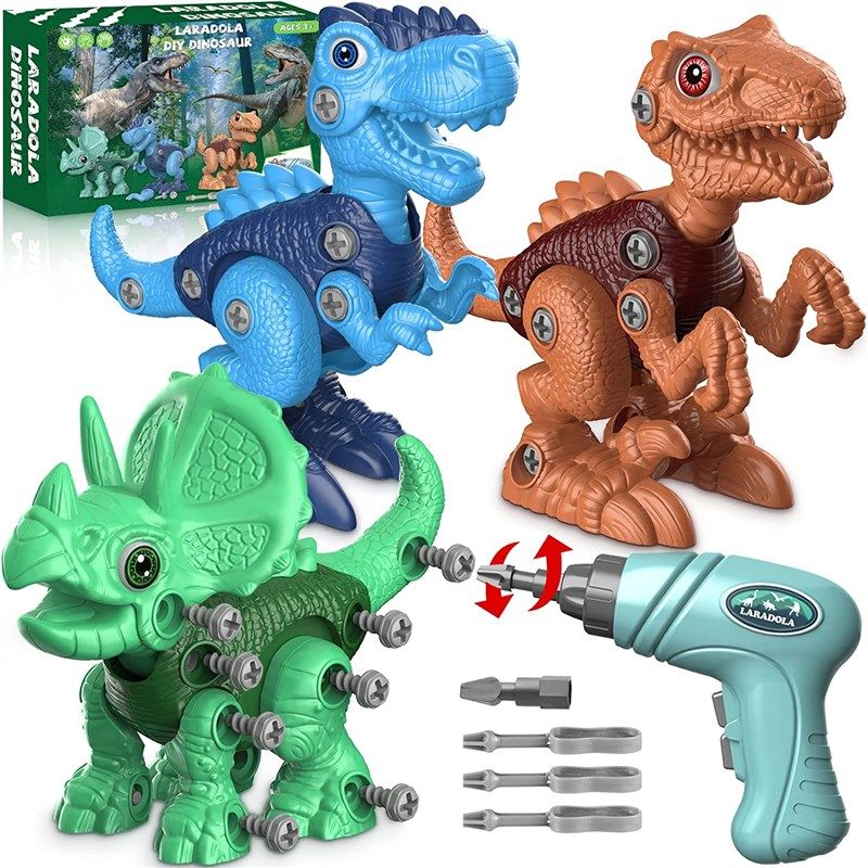dinosaur construction building electric birthday 로고