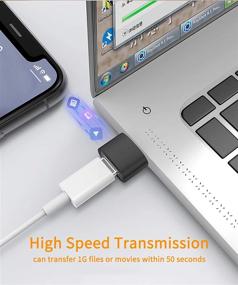 img 1 attached to 🔌 Enhanced Adapter Charger Convertor: Perfectly Compatible with Airpods