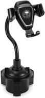 🎃 upgraded nightmare before christmas jack skellington car cup holder phone mount: adjustable universal cradle car mount for cell phone logo