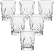 🥃 enindel 3021.01 shot glasses with carved patterns - set of 6, 1.7 oz (jy001) logo