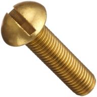 🔩 high-speed slotted length thread fasteners and screws with machine finish logo