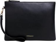 👛 designer lambskin leather wristlet wallets for women's handbags and wristlet wallets logo