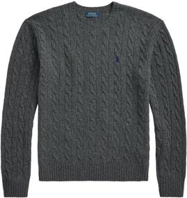 img 4 attached to Classic Polo Ralph Lauren Sweater X Large for Stylish Men's Clothing