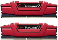 g.skill ripjaws v серия 16гб ddr4 2400 двухканальная настольная память f4-2400c15d-16gvr. логотип