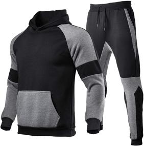 img 4 attached to HHGKED Matching Sportswear Jogging Sweatpants Sports & Fitness