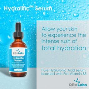 img 1 attached to 💦 Hydrolific Serum - Pure Hyaluronic Acid Serum with Vitamin B5 (Large 2 oz) – Enhanced Penetration & Lasting Hydration – Top Moisturizing Serum for Skin