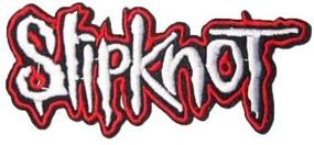 img 3 attached to 🎸 Slipknot Iron-On Patch - 4.3x1.8 inches - Metal Punk Hip Hop Band Logo for T-Shirt, Hat, Jacket