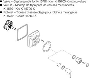 img 1 attached to Оптимизированное для SEO: Клапаны Kohler GP77886 K-GP77886 для кранов.