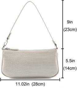 img 3 attached to 👜 CHIC DIARY Clutch Shoulder Handbag - Women's Fashion Handbags & Wallets