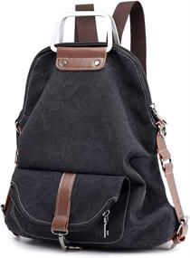 img 3 attached to Laptop Rucksack Backpack – 🎒 Lightweight, Portable and Shoulder-friendly Backpack for Travel