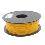 🟨 yellow flex 3d printing filament - reprapper 1 inch logo