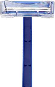 img 1 attached to 🪒 BRN1312 Latex Free Disposable Twin Blade Facial Razor, Blue - Pack of 500, Medline