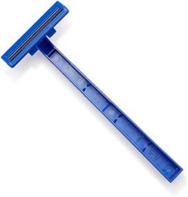 img 2 attached to 🪒 BRN1312 Latex Free Disposable Twin Blade Facial Razor, Blue - Pack of 500, Medline