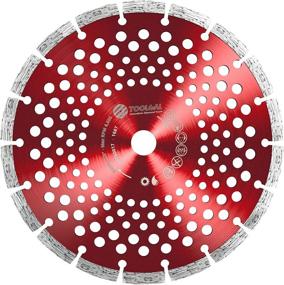 img 4 attached to 🪚 TOOLGAL Diamond Blade 9" for Masonry - Versatile Wet and Dry Cutting of Concrete, Tiles, and Stone - Perfect Fit for Angle Grinders, Circular Saws, and More!