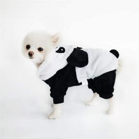 img 1 attached to InnoPet Halloween Pet Costume Dog Clothes & Hoodie Coat for Small Dogs and Cats: Warm and Cute Dog Outfits, perfect for Pet Winter Clothes and Apparel.