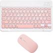 rechargeable bluetooth keyboard ultra slim portable computer accessories & peripherals logo