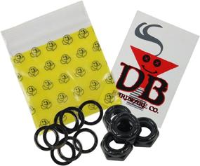 img 2 attached to 🔧 Dime Bag Skateboard Truck Hardware: Axle Washers (Speed Rings), Nuts for Optimal Speed Bearing Performance