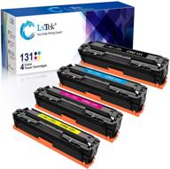 lxtek compatible toner cartridges for canon 131 131h - black, cyan, magenta, yellow (4 pack) | high-quality replacement for lbp7110cw mf624cw mf628cw mf8280cw printer logo