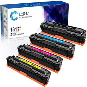 img 4 attached to LxTek Compatible Toner Cartridges for Canon 131 131H - Black, Cyan, Magenta, Yellow (4 Pack) | High-Quality Replacement for LBP7110Cw MF624Cw MF628Cw MF8280Cw Printer