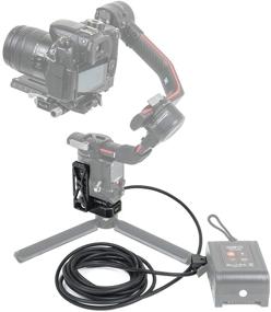 img 4 attached to 💡 Came-TV Base Power Adapter: D-Tap Input & Output, 13ft DC Cable for DJI Ronin RS2 Gimbal