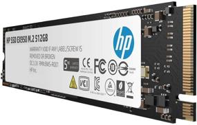 img 3 attached to 💾 HP EX950 512GB M.2 PCIe 3.1 x4 NVMe SSD with 3D TLC NAND (5MS22AA#ABC)