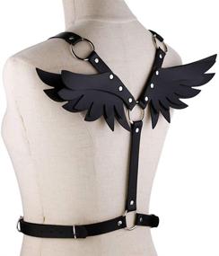 img 2 attached to 👗 FM FM42 Black Harness PN2670: Stylish Women's Accessories and Belts