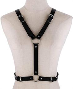 img 3 attached to 👗 FM FM42 Black Harness PN2670: Stylish Women's Accessories and Belts