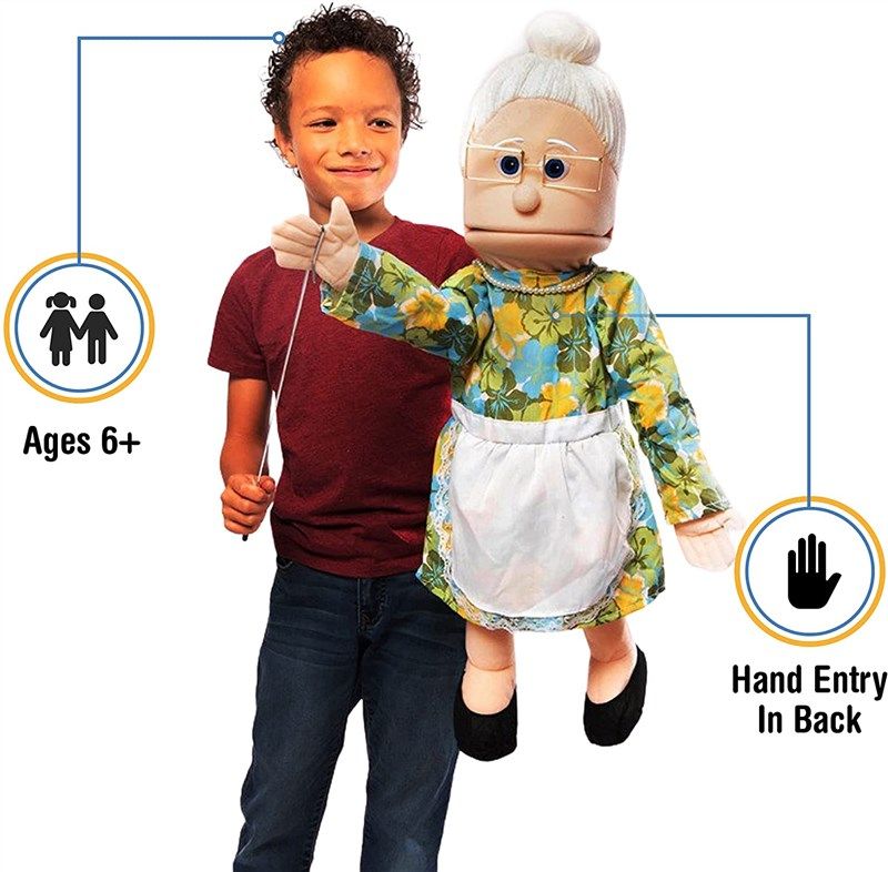 25, Rodayna Robot Puppet, Puppet for Kids,Puppet for Adults
