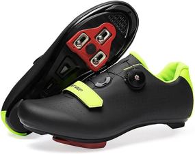 img 4 attached to 🚴 Shimano Compatible Black265 Men's Cycling Mountain Shoes: Ultimate Athletic Performance