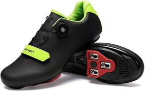 img 1 attached to 🚴 Shimano Compatible Black265 Men's Cycling Mountain Shoes: Ultimate Athletic Performance