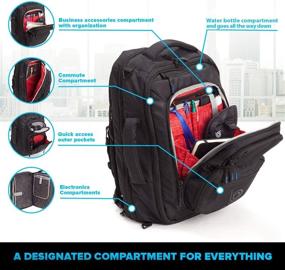 img 3 attached to 🎒 Men's Laptop Backpack for Computer Travel