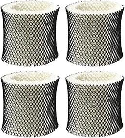 img 2 attached to 🌫️ Nispira Humidifier Wick Filter Replacements for Holmes Type A HWF62 HWF62CSHM1281, HM1701, HM1761, HM1297, and HM2409 - Pack of 4 Units