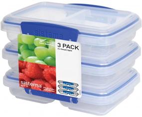 img 4 attached to Set of 3 Klip It Multi-Purpose Food Containers for Storage