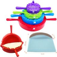 🥟 kool essentials dumpling press set - 4 piece pack empanada press and dumpling press combo - essential kitchen gadgets with bonus silicone dough cookie cutter logo