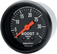 auto meter 2616 boost gauge logo