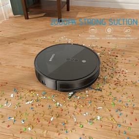 img 3 attached to Coowa RoboV101: Smart Mapping Robot Vacuum with Visual Navigation, Alexa 🤖 Connectivity, and 2000Pa Suction Power - Ideal for Carpet and Pet Hair