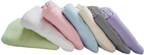 img 1 attached to American Baby Company Waffle Swaddle Blanket Breathable Kids' Home Store