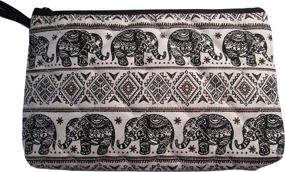 img 2 attached to 🐘 Handmade Elephant Travel Makeup Cosmetic Organizer