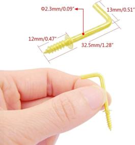 img 2 attached to 🔩 Copper Plated Right Angle Self Tapping Shells: Efficient Fasteners for Various Applications