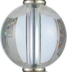 img 1 attached to 💡 23" USB Crystal Table Lamp with Touch Control and Dimmable Feature - Perfect for Living Room and Bedroom