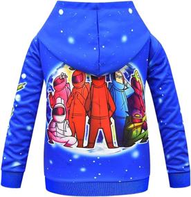 img 3 attached to Fashion Jackets Cartoon Outwear Christmas Outdoor Recreation and Hiking & Outdoor Recreation Clothing