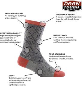 img 2 attached to 🧦 Women's Darn Tough Grace Crew Lightweight Sock