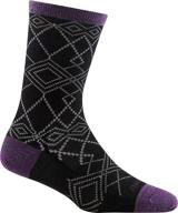 🧦 women's darn tough grace crew lightweight sock logo