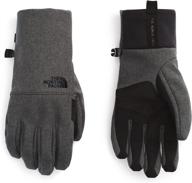 north face mens glove heather men's accessories and gloves & mittens logo