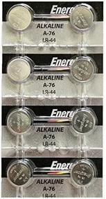 img 1 attached to 🔋 [ Pack of 8 ] Energizer A76/LR44 (A76BP), SR44, L1154, 1.5v Alkaline Batteries