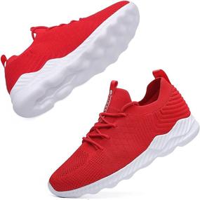 img 3 attached to ZYEN Athletic Shoes: Superior Comfort, Lightweight and Breathable Cushioning for Men